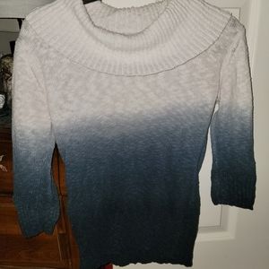 Stretch Cowlneck Sweater